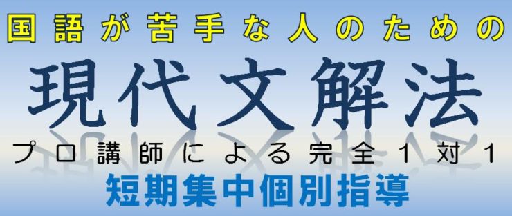 国語｜現代文解法特別個別指導｜広島の個別指導の塾フェイス【大学受験】
